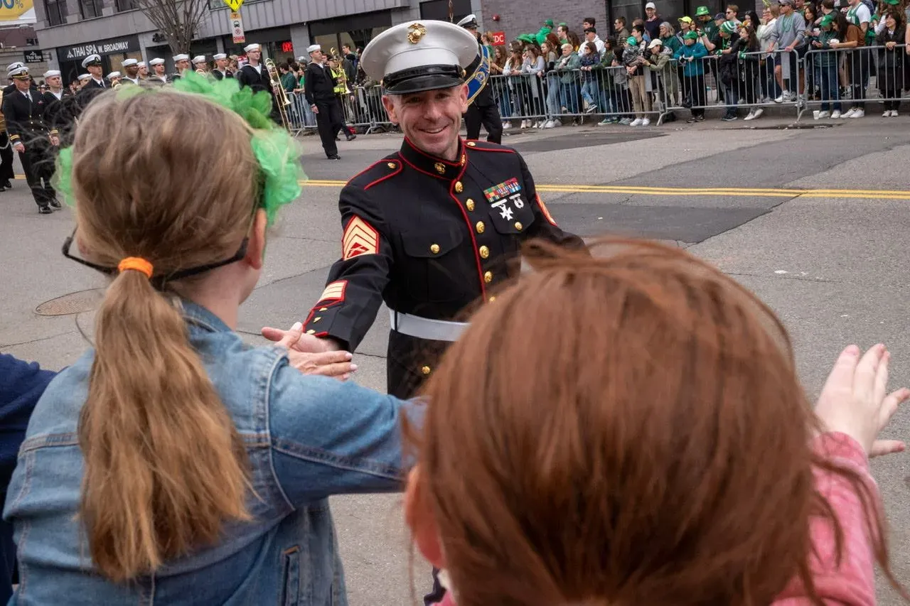 Big day for service members