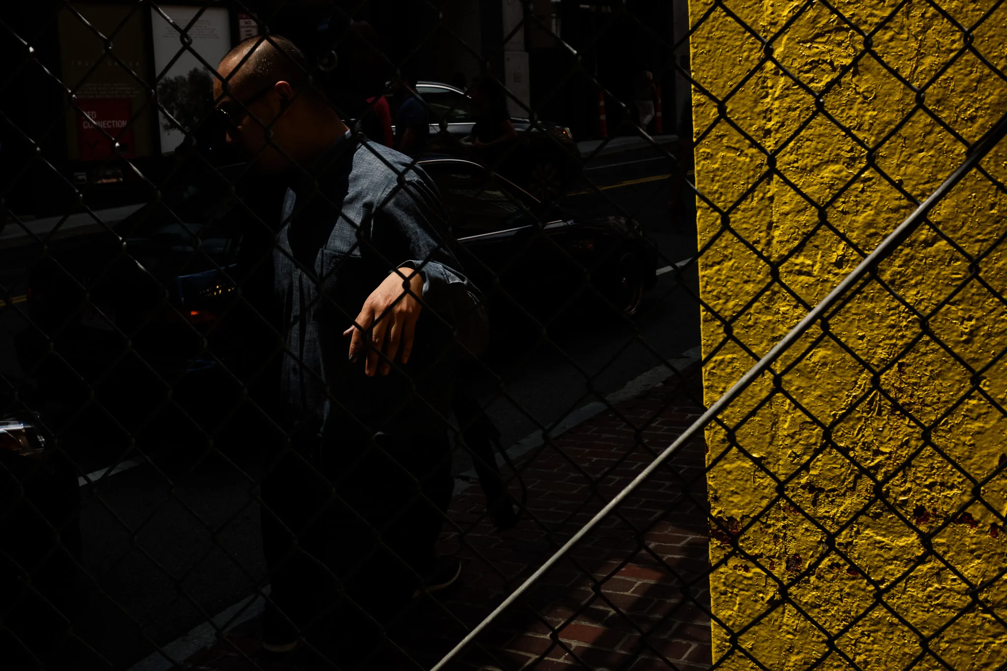 Yellow hand